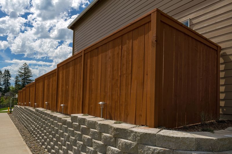 Boundary Fence Installation detail